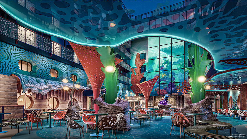 迪士尼郵輪-迪士尼探索礁